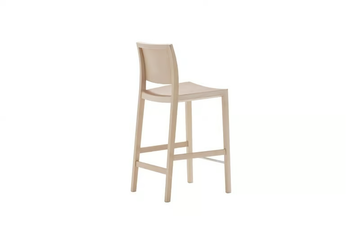 DUOS BQ2757 - High wooden stool by Andreu World - view 3